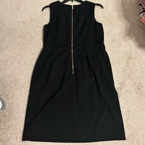 Liz Claiborne size 16 black dress with zip pockets